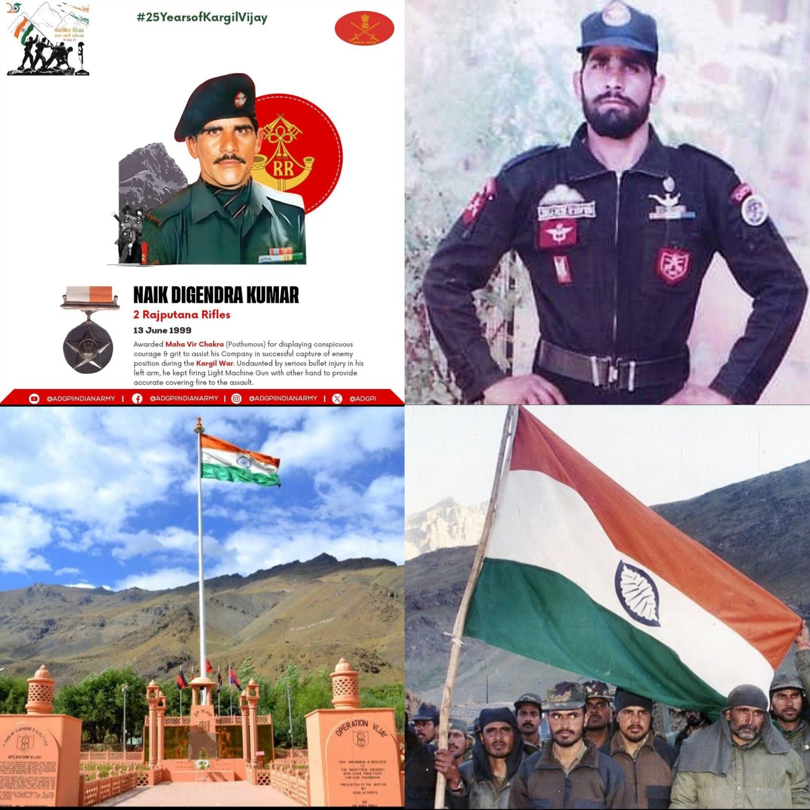 तोलोलिंग का अडिग योद्धा — गोलियों से घायल हुए, मगर तिरंगे की राह नहीं रुकने दी
